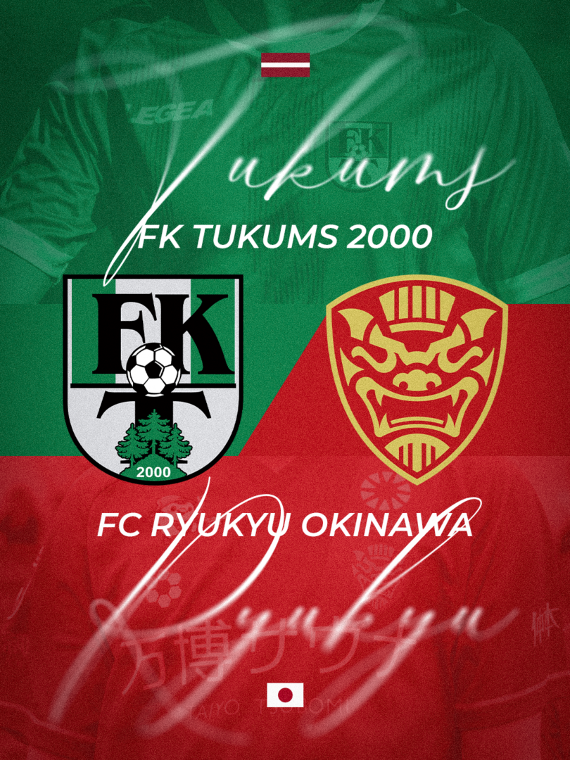 FK Tukums 2000 uzsāk sadarbību ar FC Ryukyu Okinawa no Japānas!